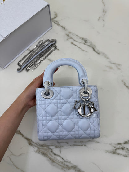 DIOR Mini Lady Dior Shirt Blue