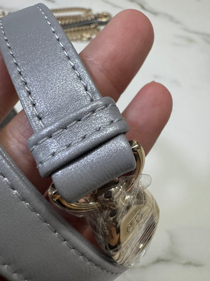 DIOR Lady Dior Mini 珠光灰