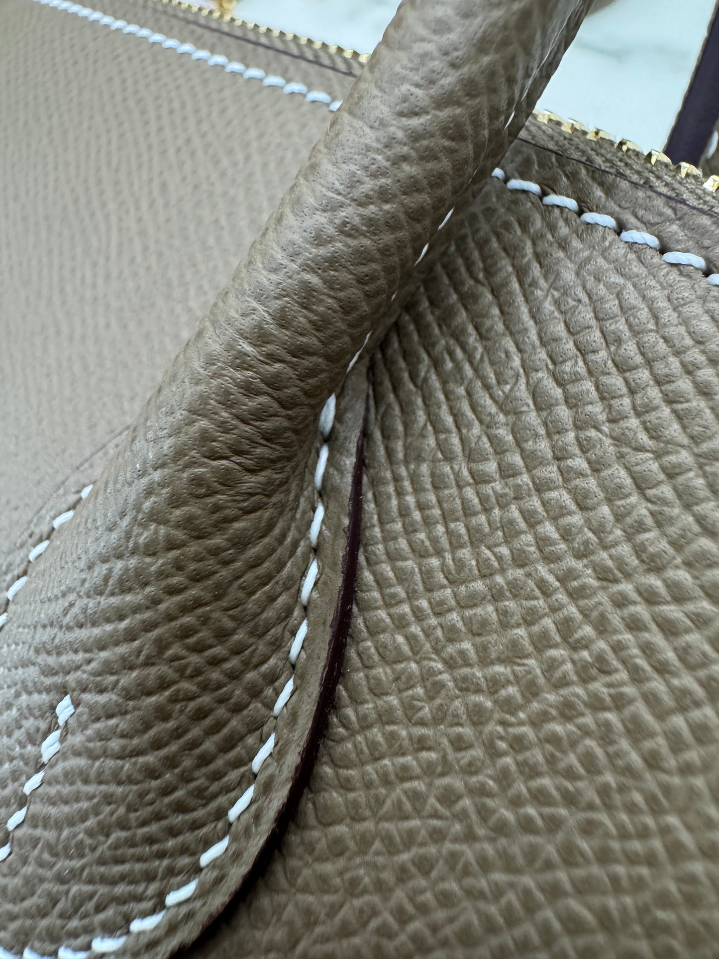 HERMES Bolide 25 大象灰金扣 Epsom Etoupe GHW