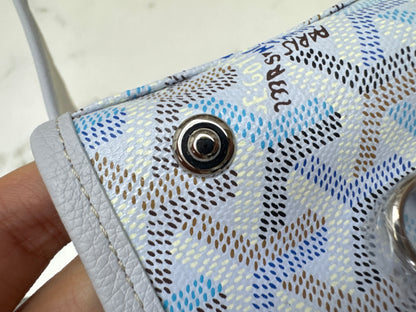 GOYARD 冰川藍 Mini Alpin Backpack Polar Blue