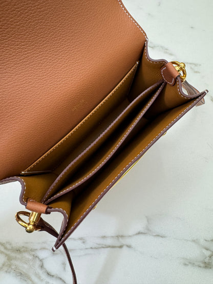 HERMES Mini Roulis Gold Evercolor GHW