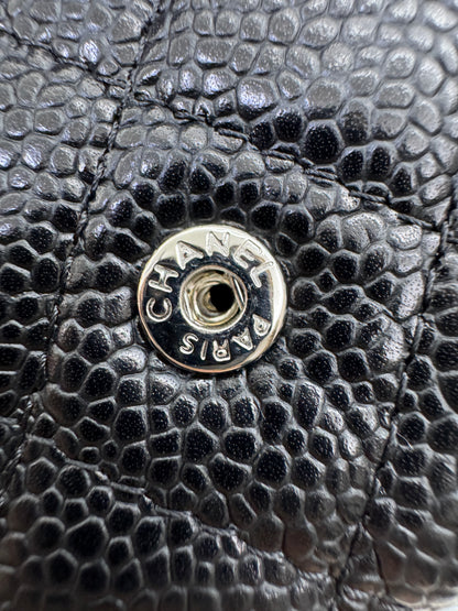 CHANEL CF Cardholder 黑銀牛
