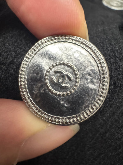 CHANEL 25P拉鏈袖外套 98% Cashmere