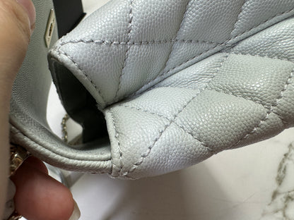 CHANEL Cocohandle 冰川藍 24P Small