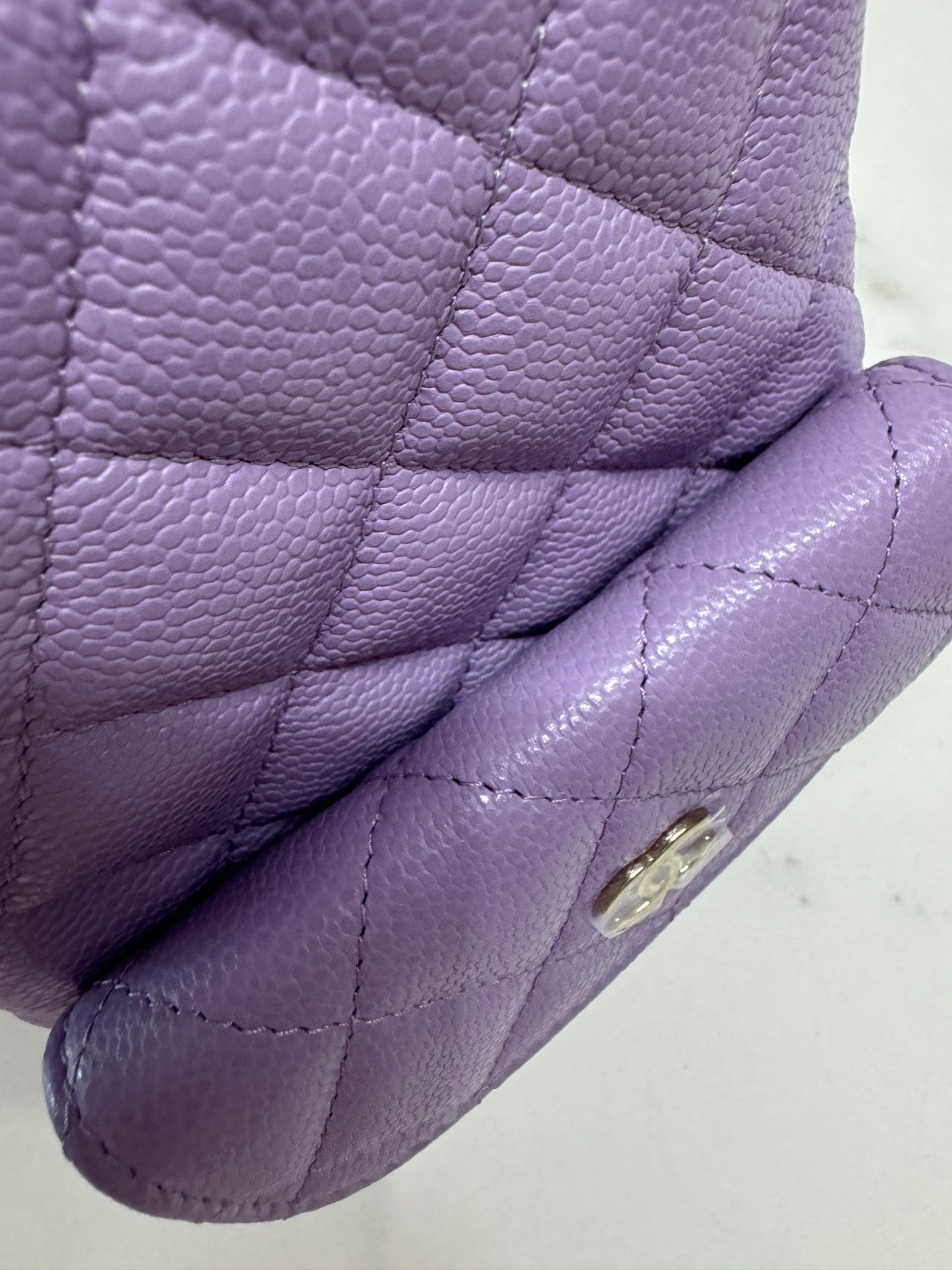 CHANEL 小書包 香芋紫 牛皮 Backpack