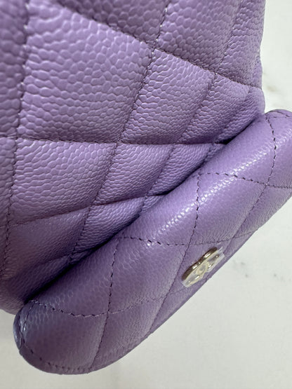 CHANEL 小書包 香芋紫 牛皮 Backpack