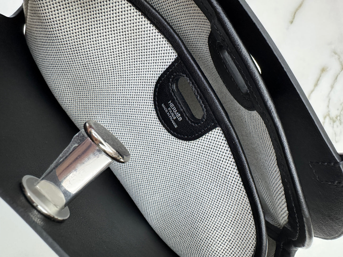 HERMES Tablier 熊貓色