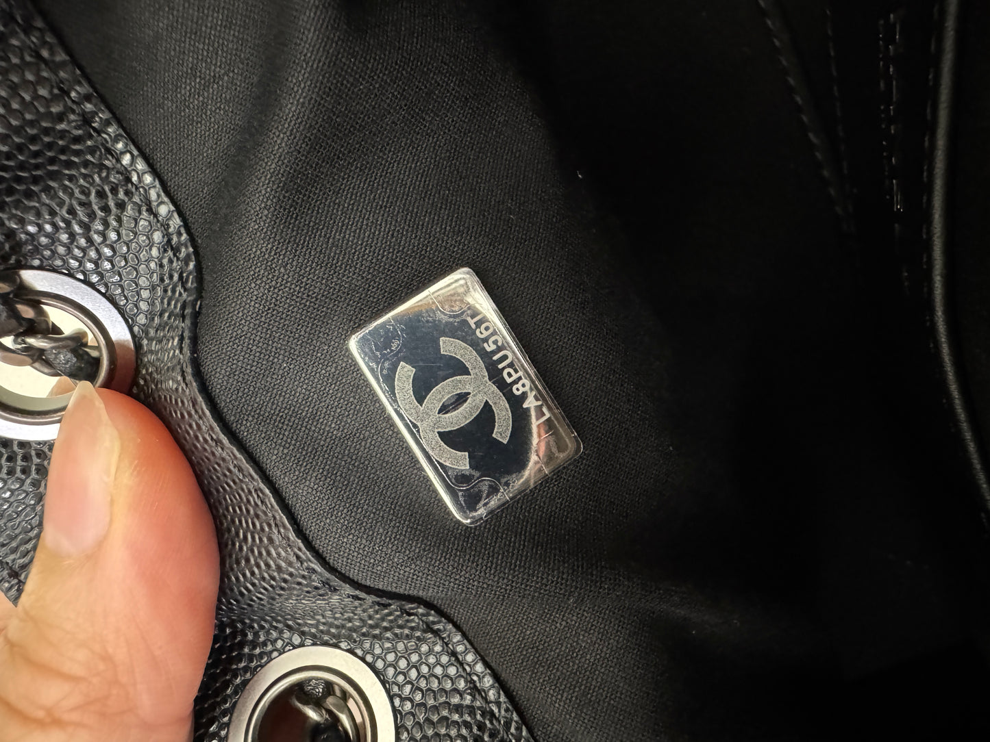 CHANEL Mini 25Bag 黑銀