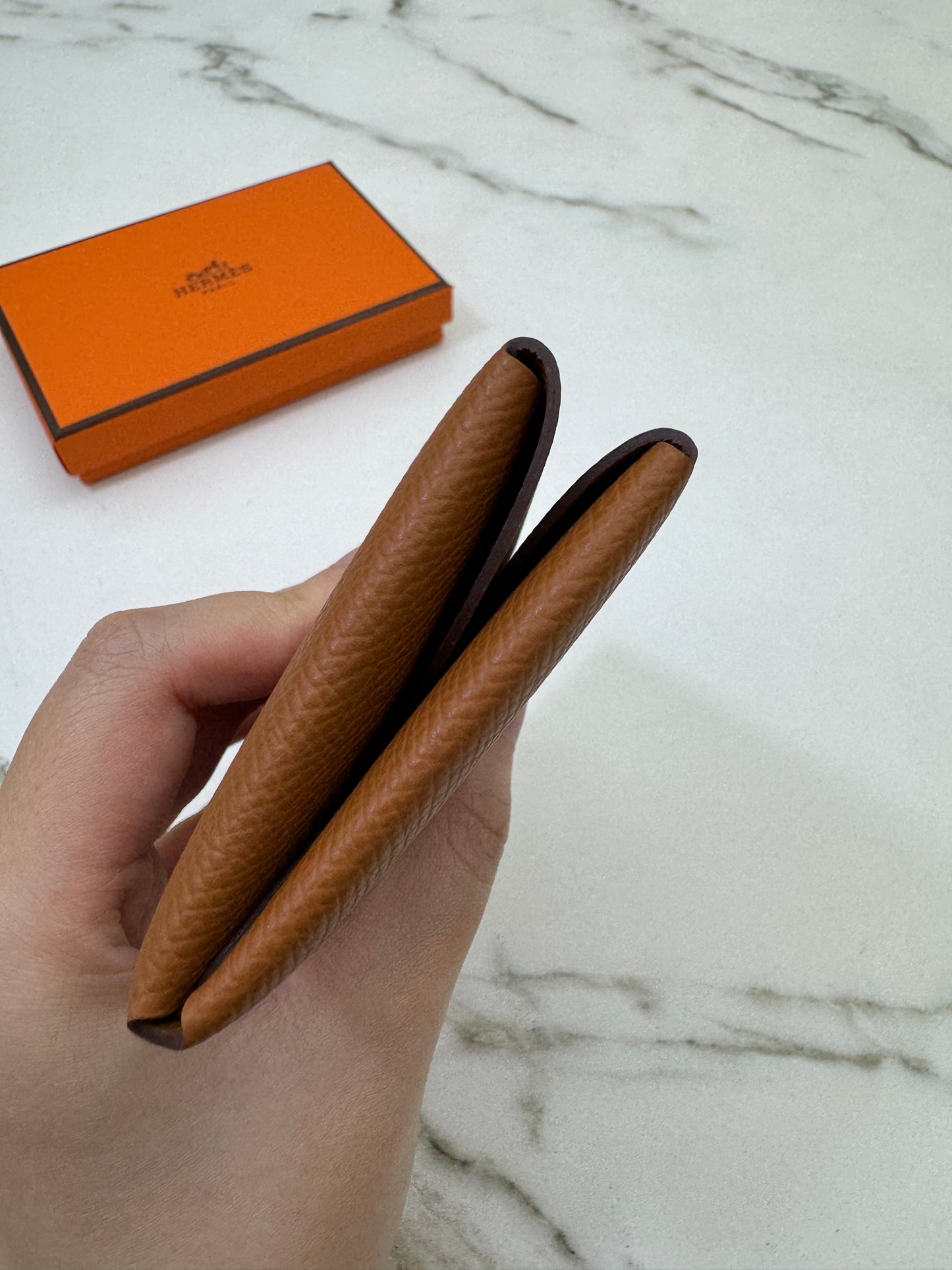 HERMES Calvi Duo Gold