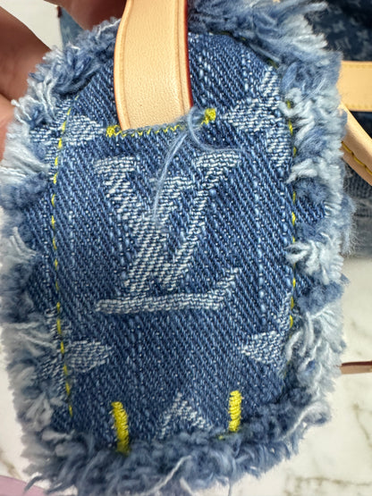 LV Carryall MM 深藍牛仔