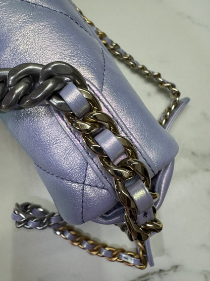 CHANEL 19 Bag Small 22P幻彩紫 小號