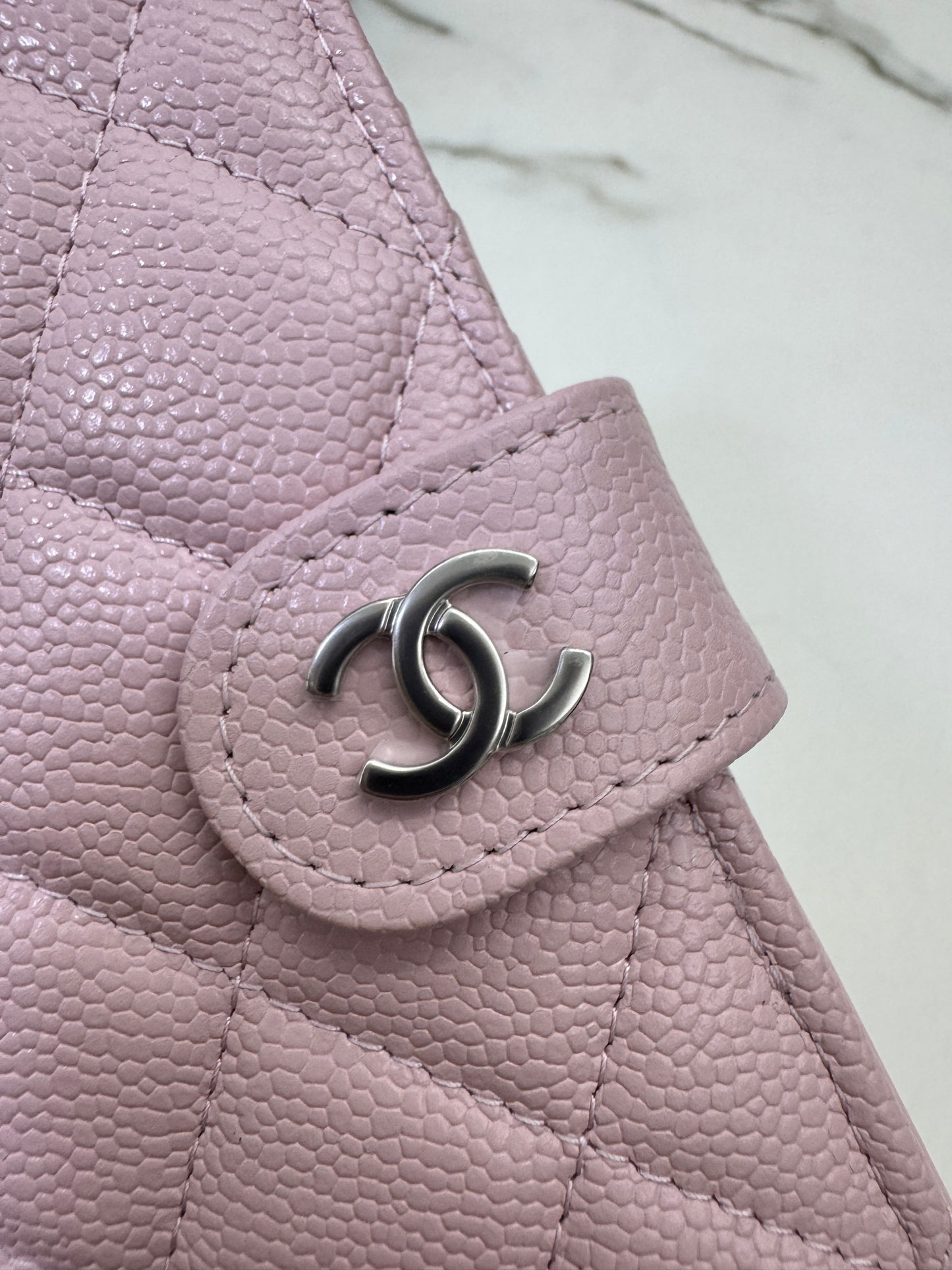 CHANEL Passport Holder 粉紅色