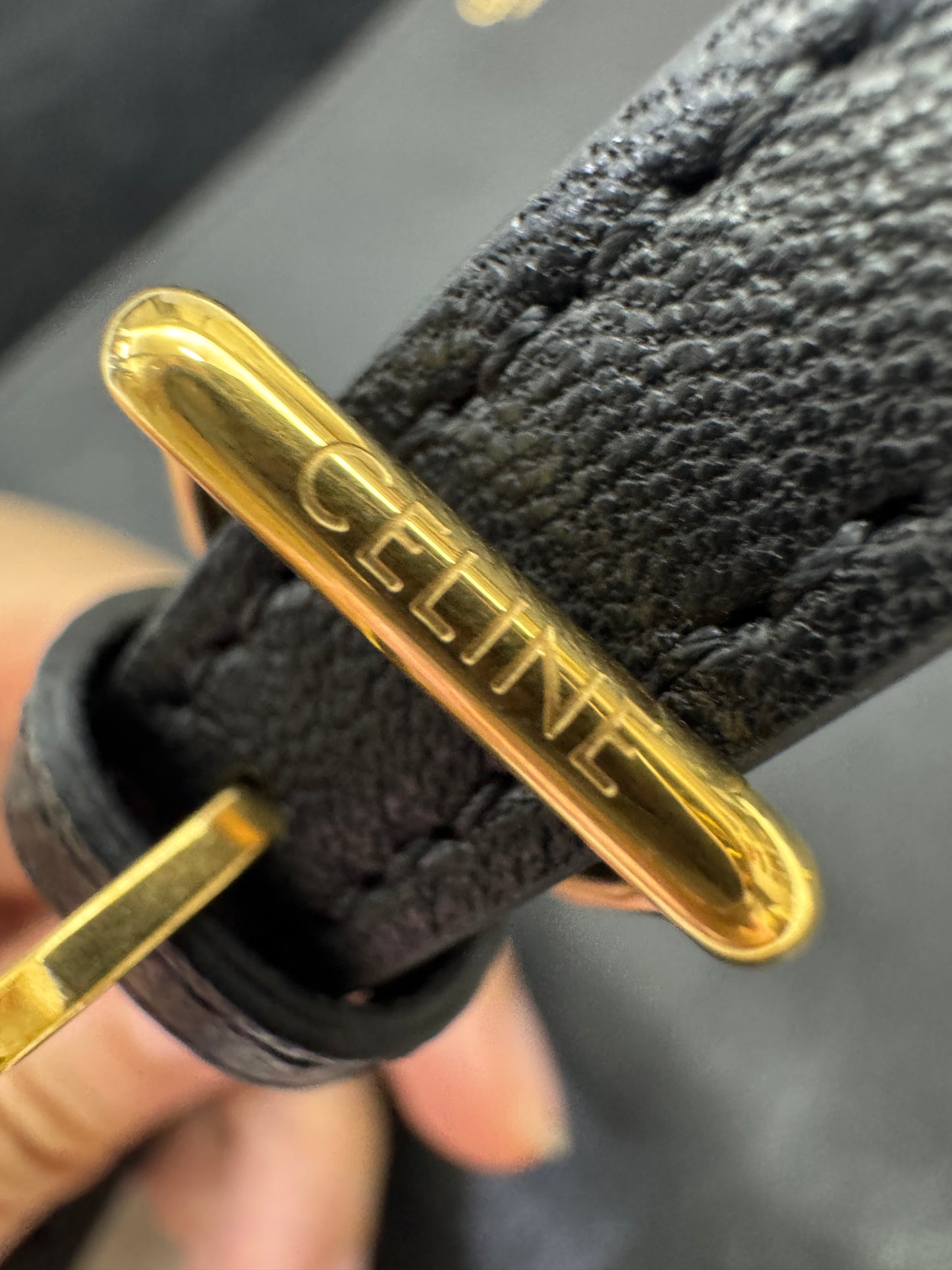 CELINE Soft Triomphe Besace