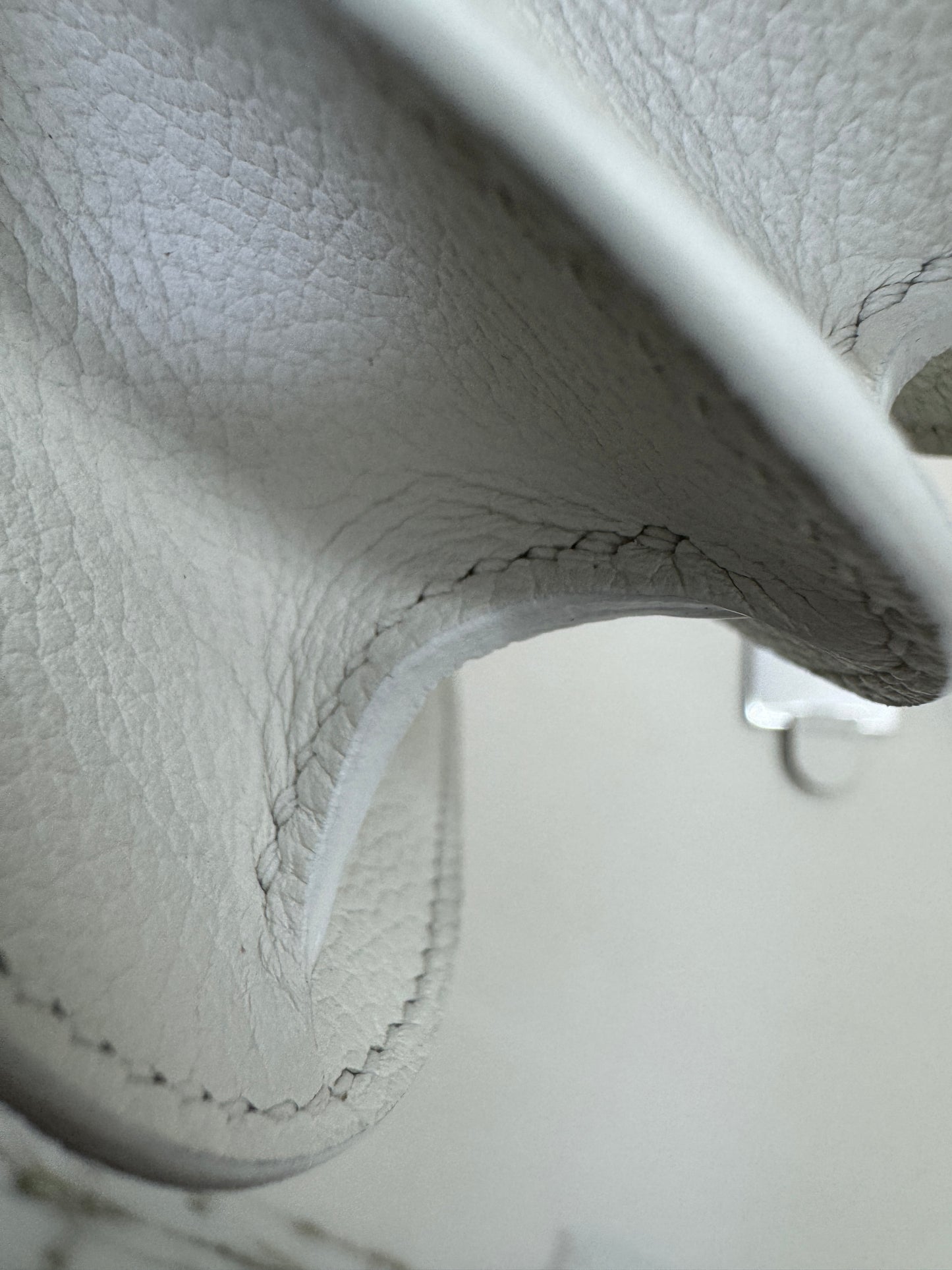 HERMES Mini Constance 新白色 銀扣 Evercolor 0U New White PHW