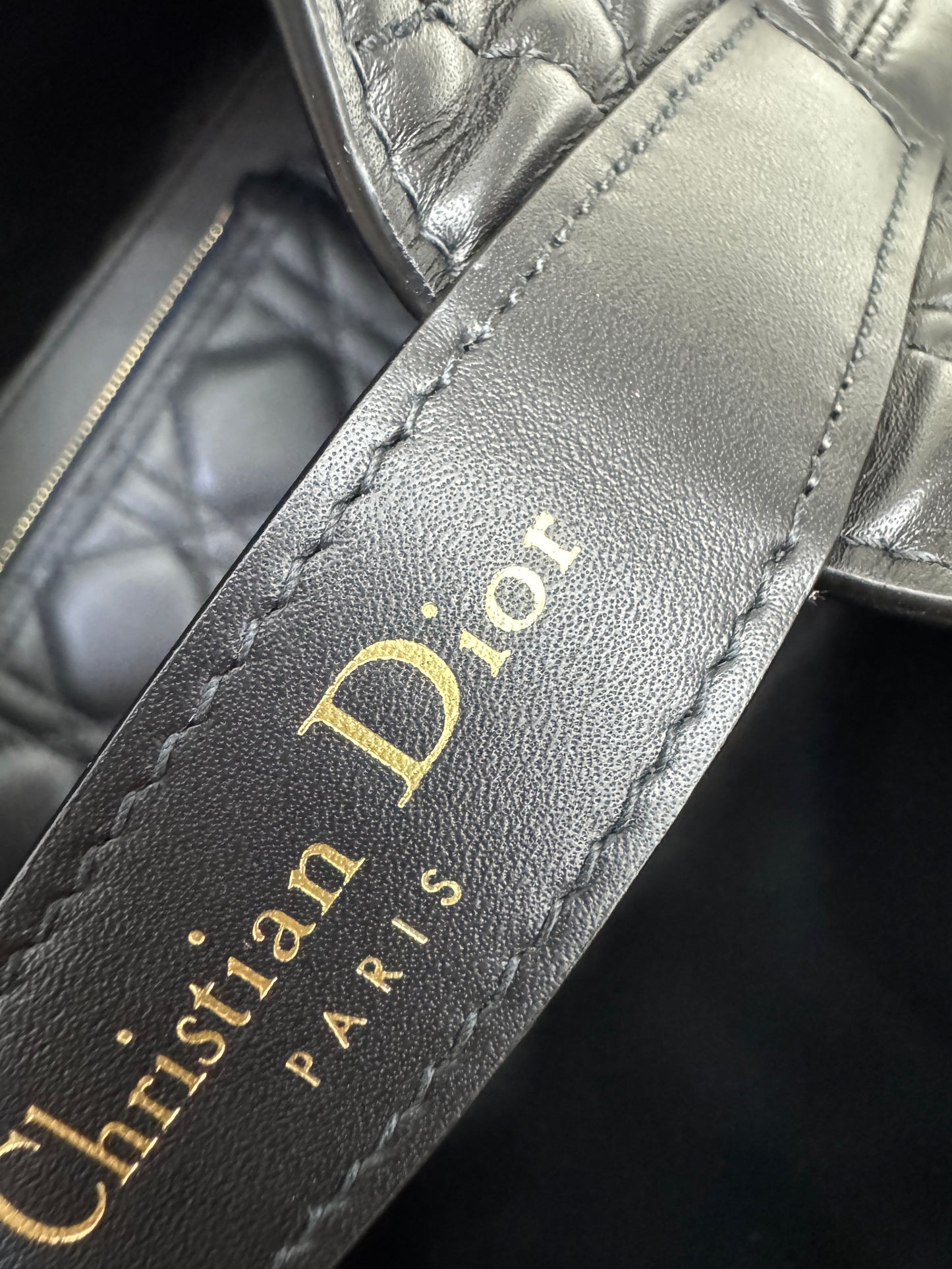 DIOR Toujours Medium Black