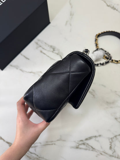 CHANEL 19Bag 黑銀 Small