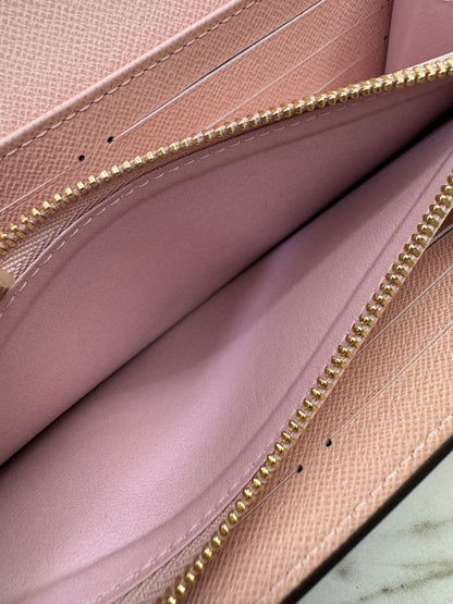 LV Sarah Wallet Rose Ballerine