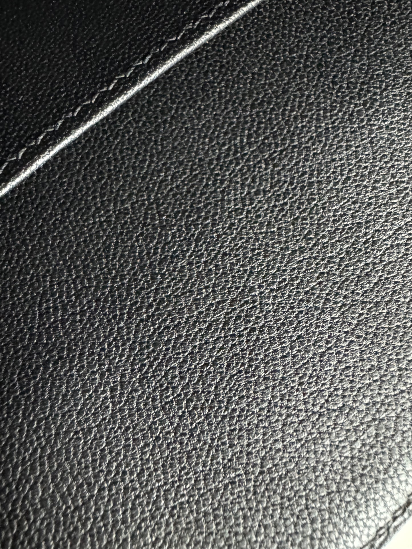 HERMES Birkin 25 黑色 Madame 拉絲金扣 89 Noir Sellier