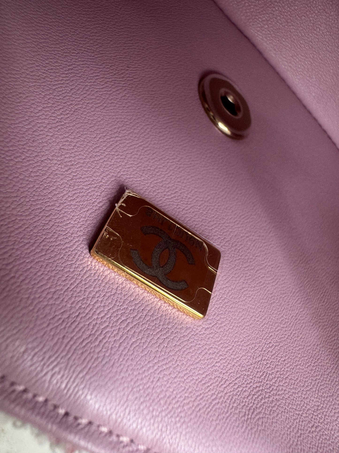 CHANEL 25P Mini CF20 毛呢 Tweed