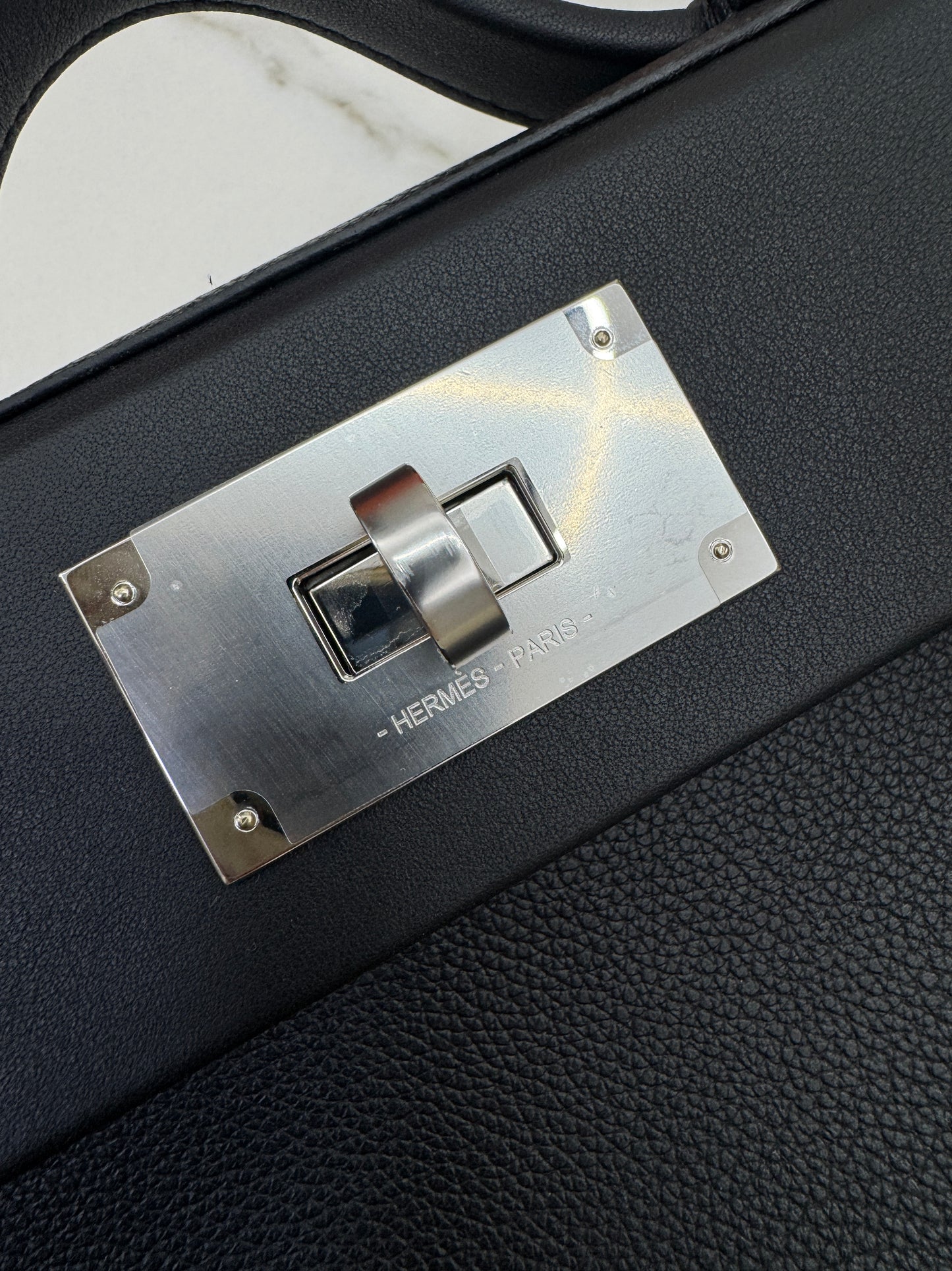 HERMES Mini 2424 黑銀