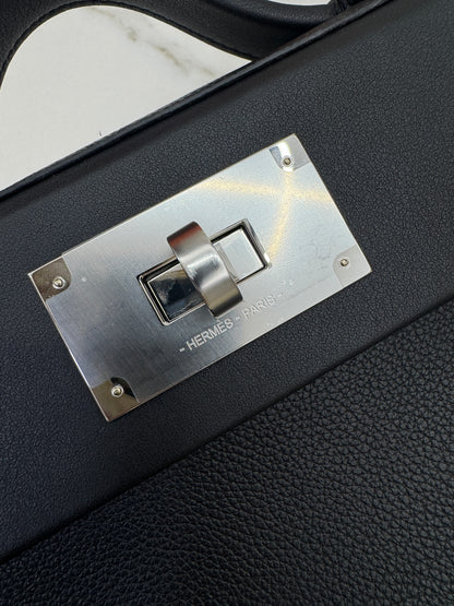 HERMES Mini 2424 黑銀