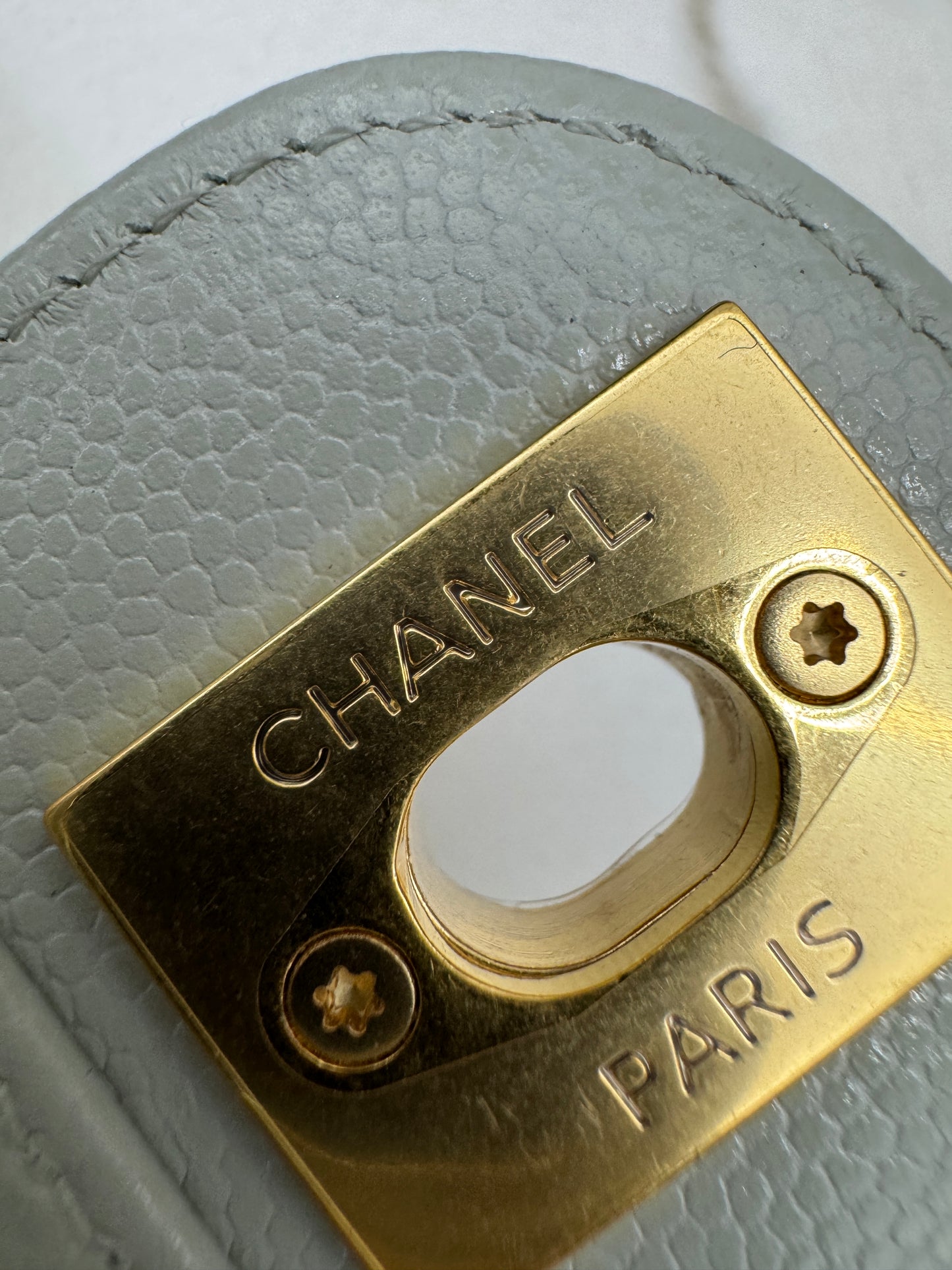 CHANEL Preppy Coco 灰綠色 Small
