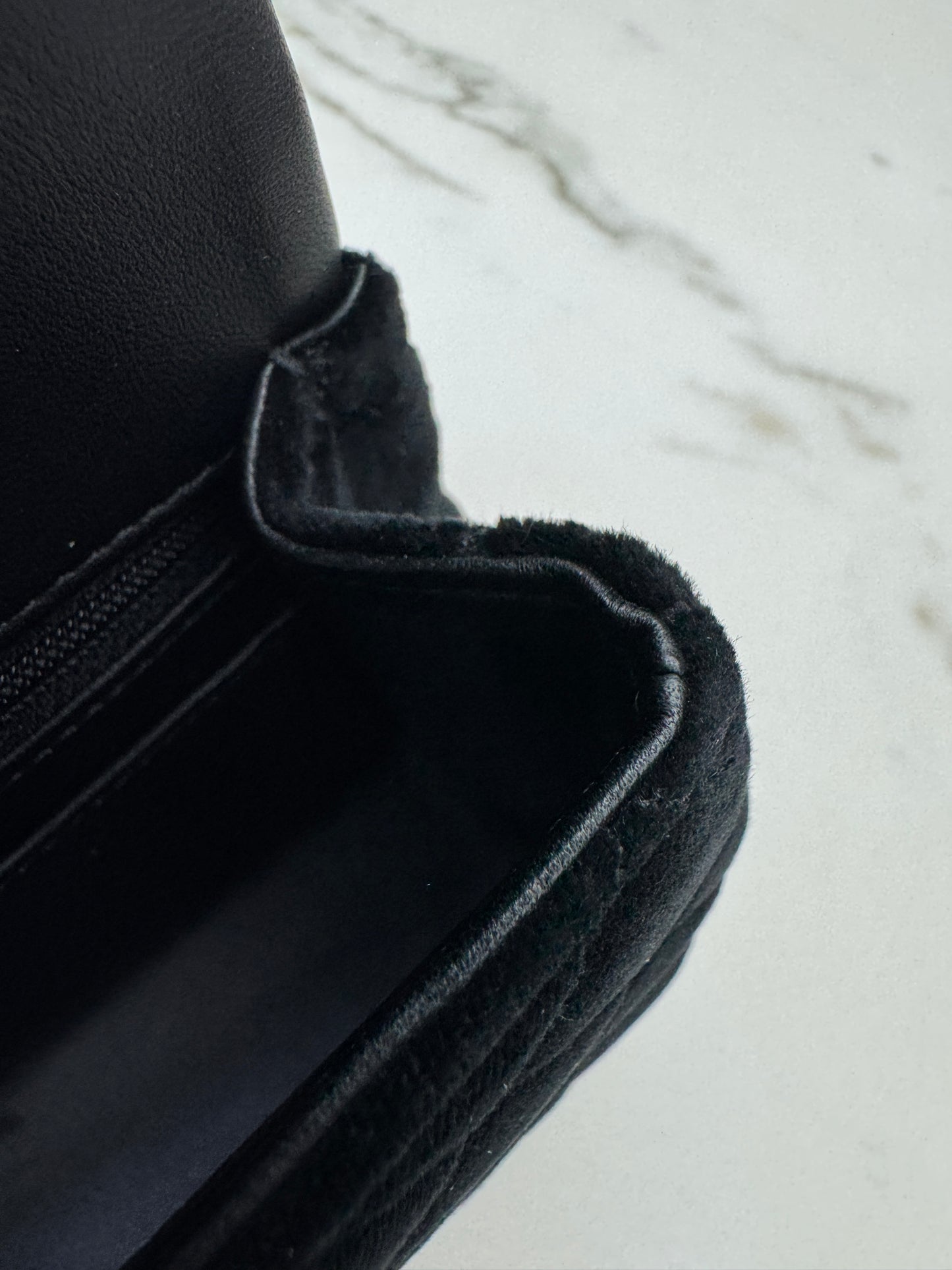 CHANEL 25K 蝴蝶結絲絨 Mini CF Top Handle