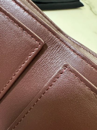 CHANEL CF三摺錢包 黑金牛