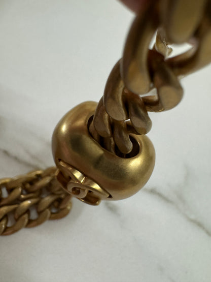 CHANEL 24P 愛心金球 白色 20cm 中號