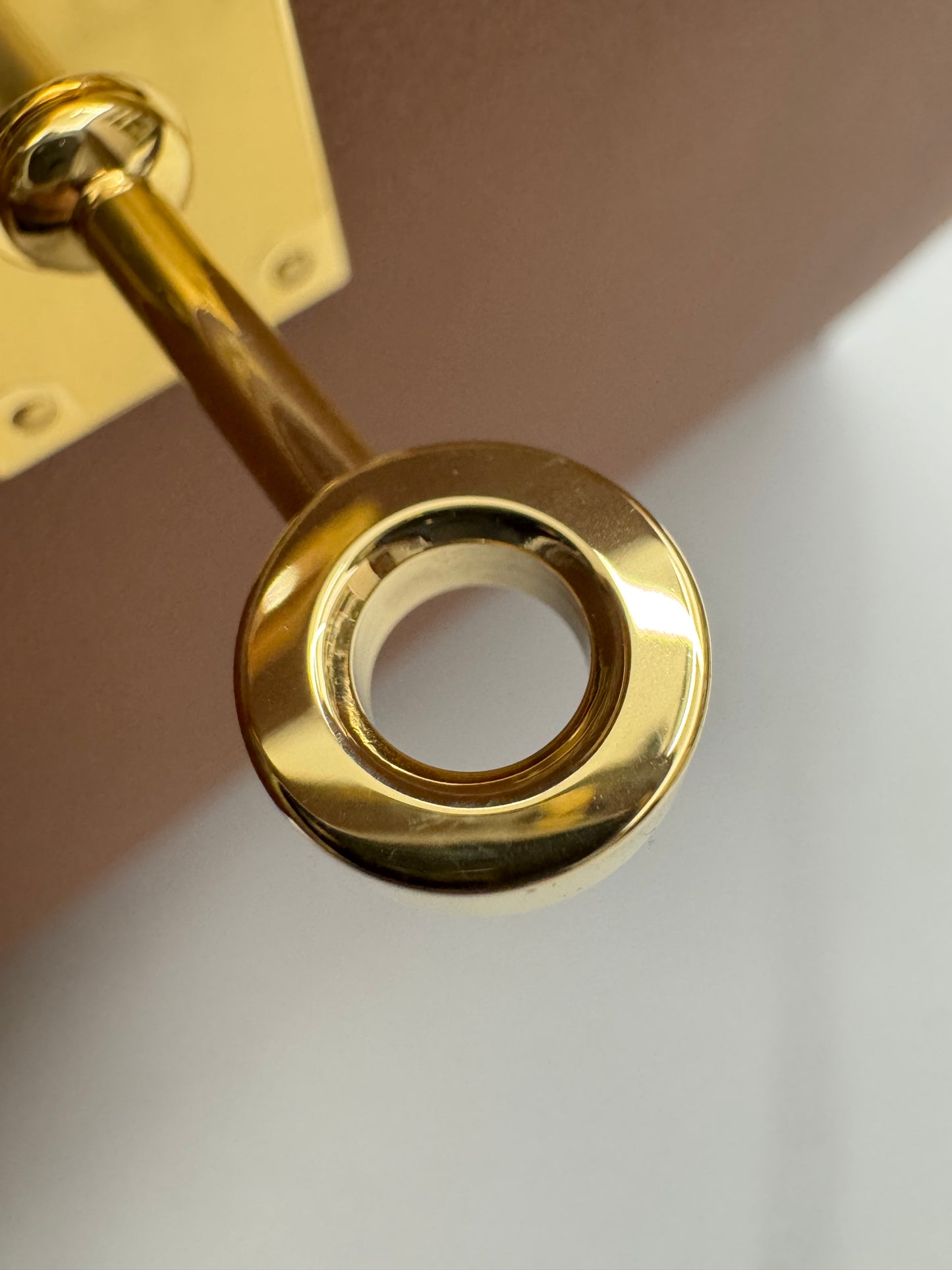 HERMES Kelly Danse 金棕色金扣 Swift Gold GHW