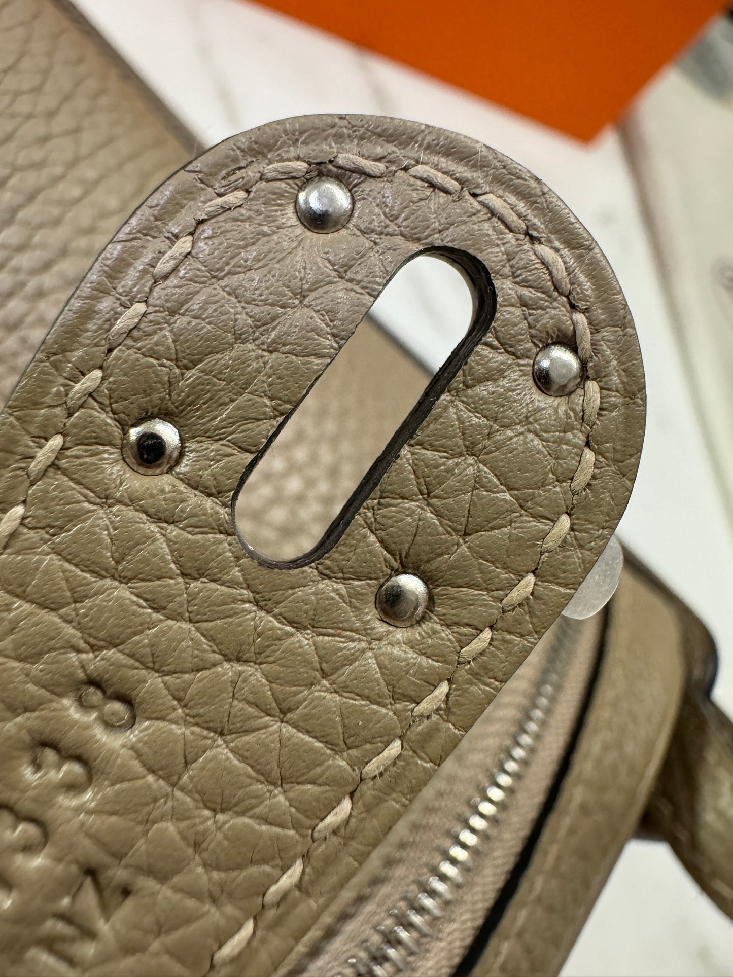 HERMES Lindy26 馬爾法米 銀扣 TC