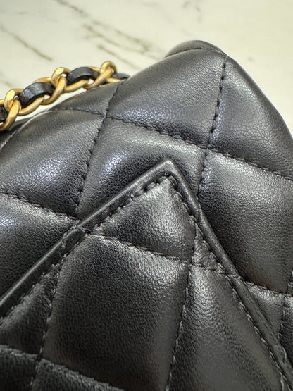 CHANEL 25B調節扣 Mini CF20 羊皮