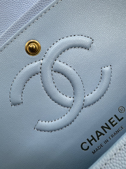 CHANEL CF23 Small 23P粉藍色