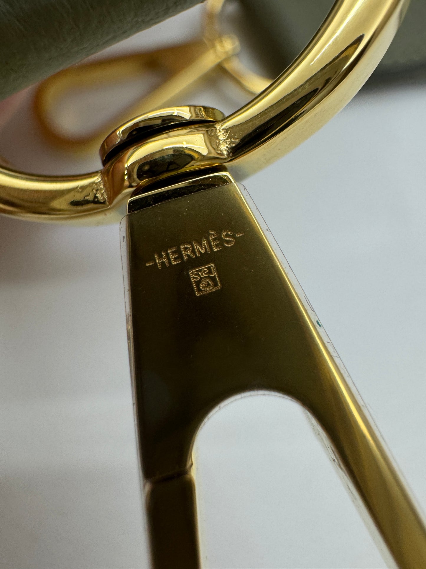 HERMES Evelyne 33 鼠尾草綠金扣 Q1 Sauge GHW