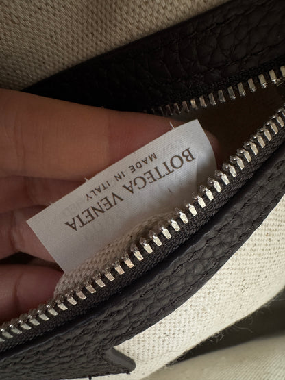 BV Intrecciato Backpack Grained Calfskin Fondant