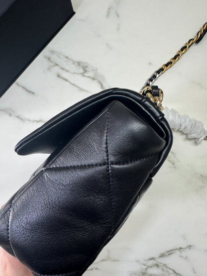 CHANEL 19Bag 黑銀 Small