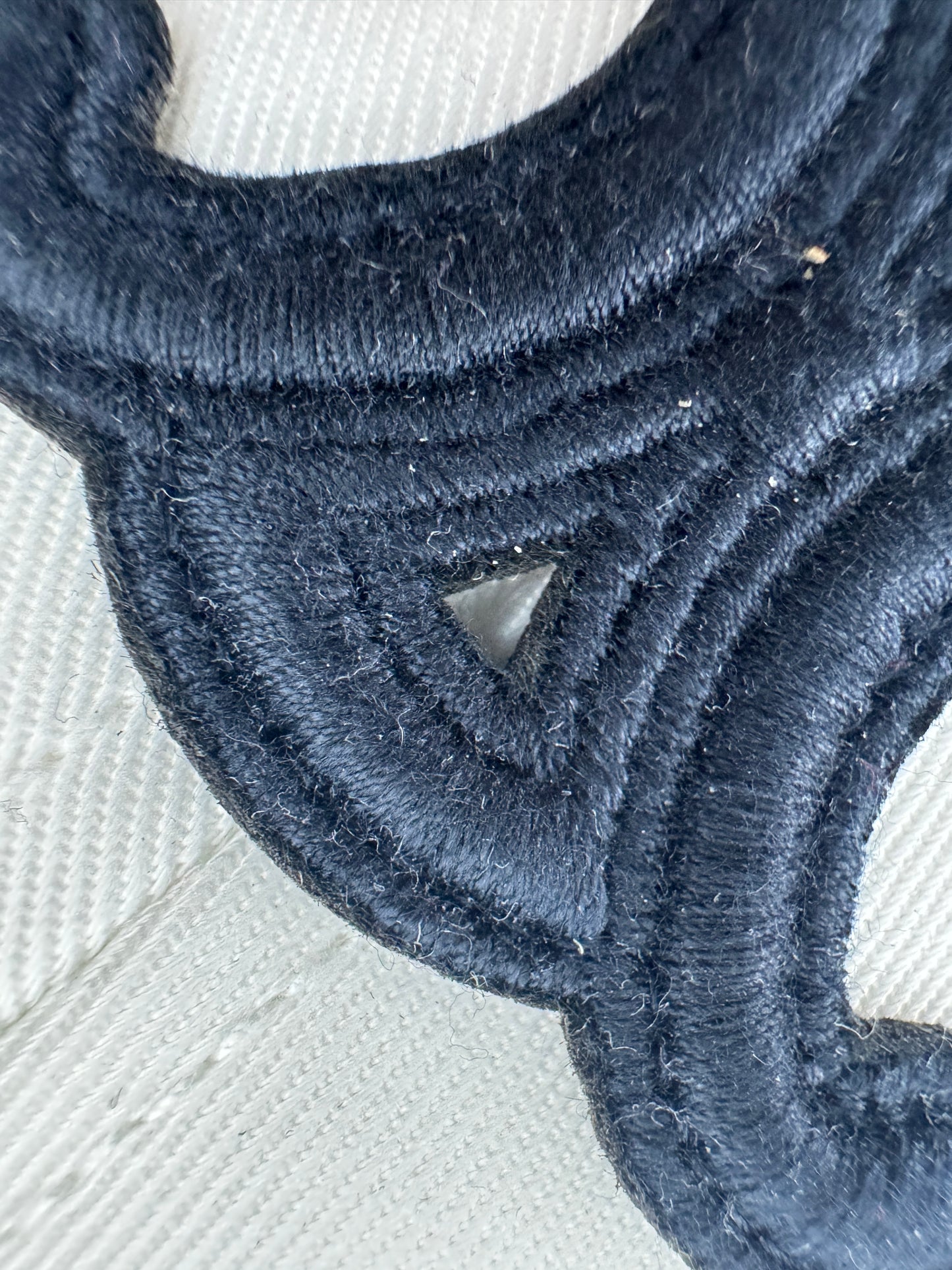 CELINE 白色藍標凱旋門鴨舌帽