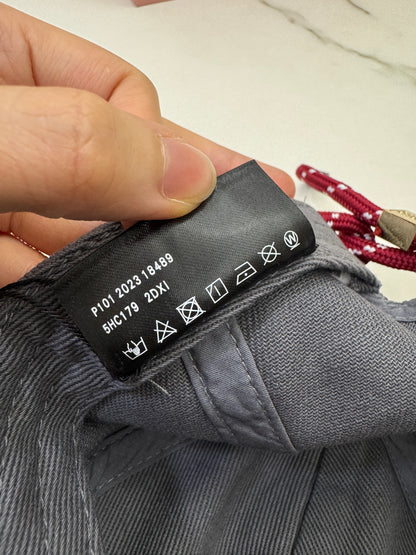 MIU MIU 深灰色 索繩鴨舌帽