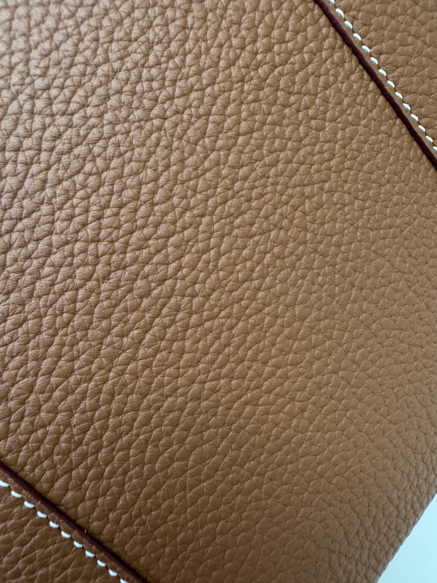 HERMES Garden Party 36 金棕拼風衣灰帆布 Negonda/ Canvas