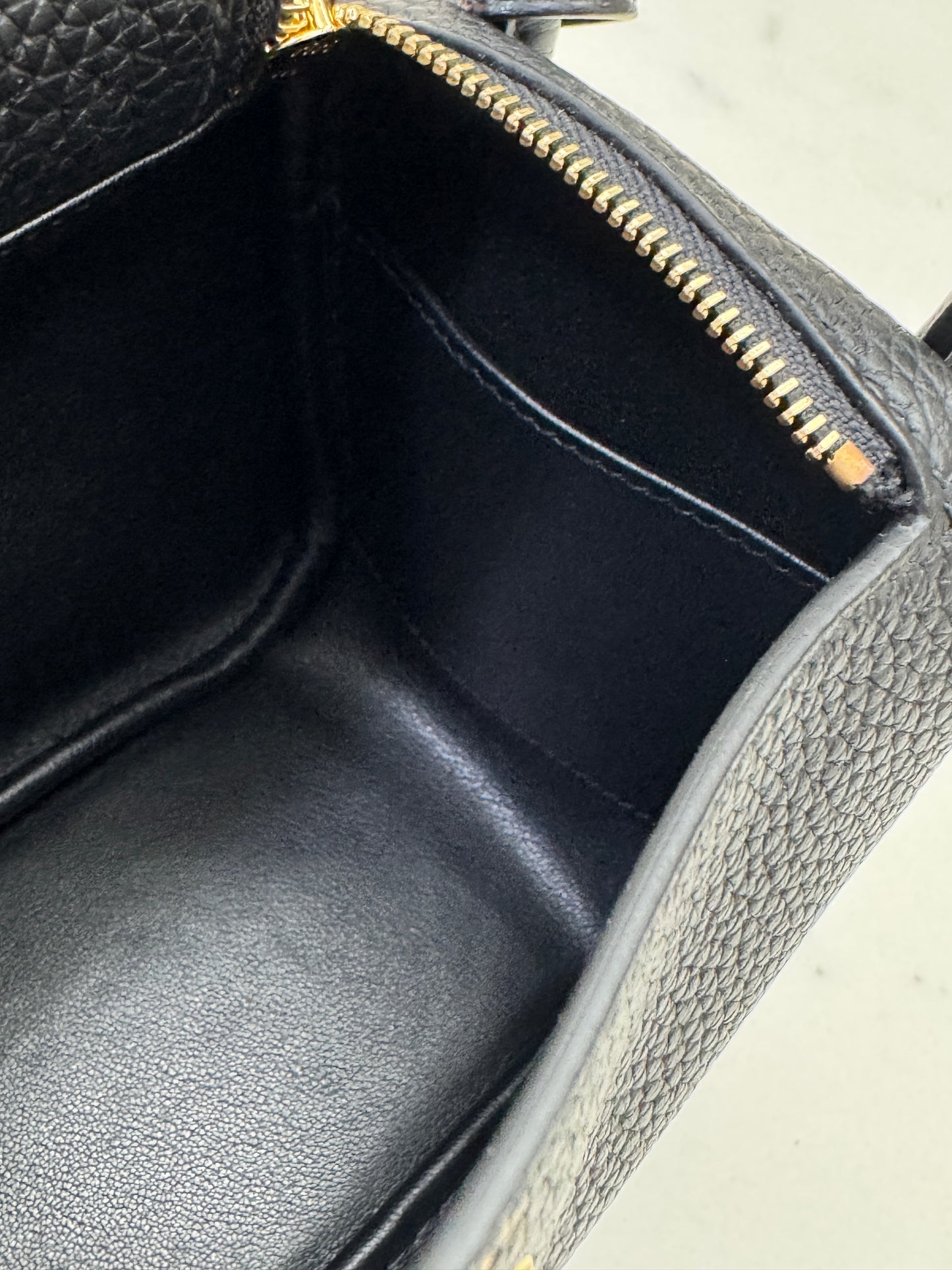HERMES Mini Lindy II 黑金 Nior TC GHW