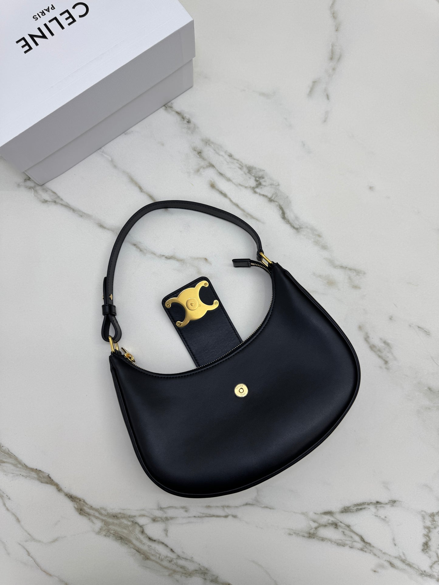 CELINE Ava Triomphe Hobo