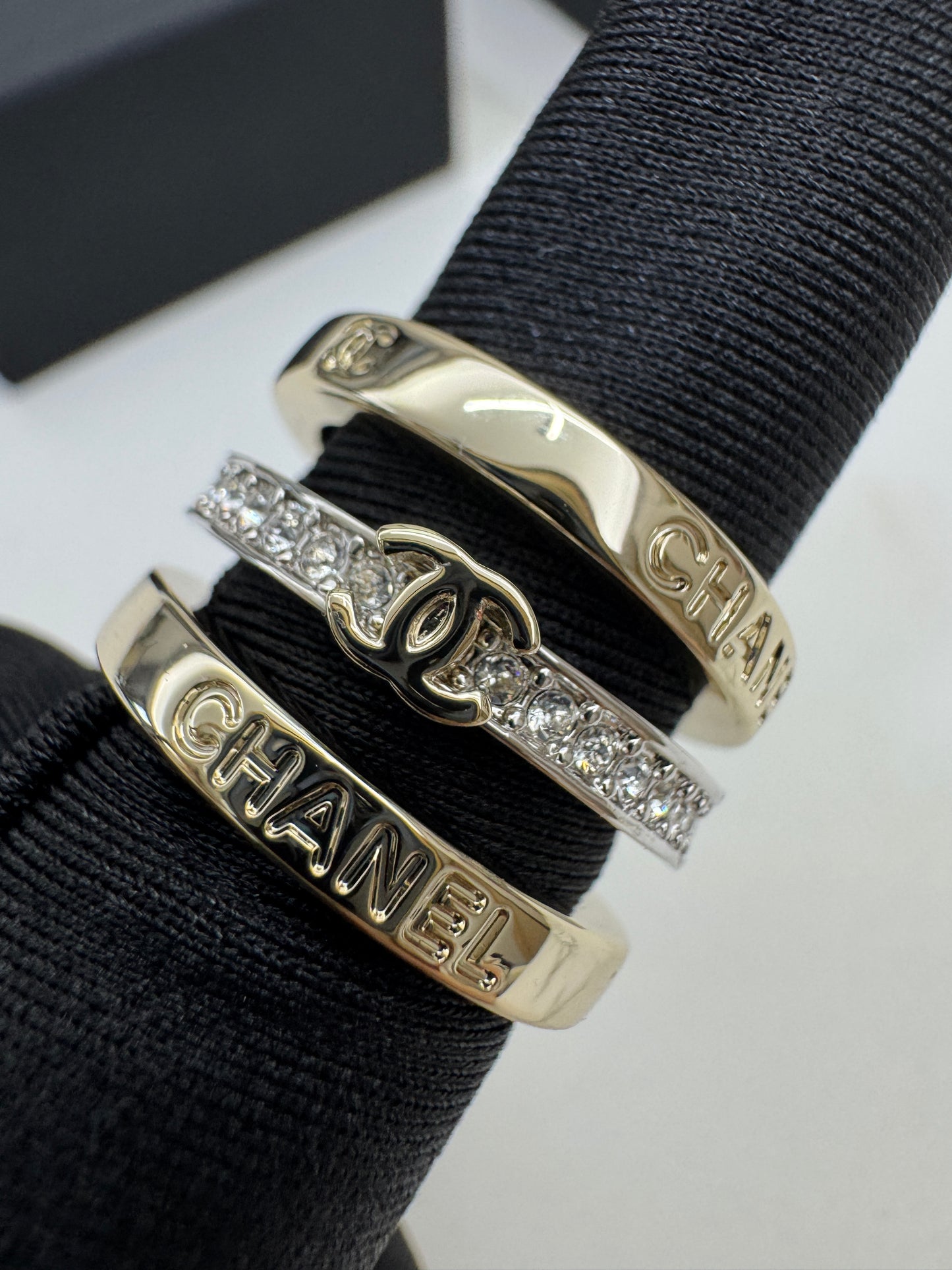 CHANEL 26P 三件套戒指