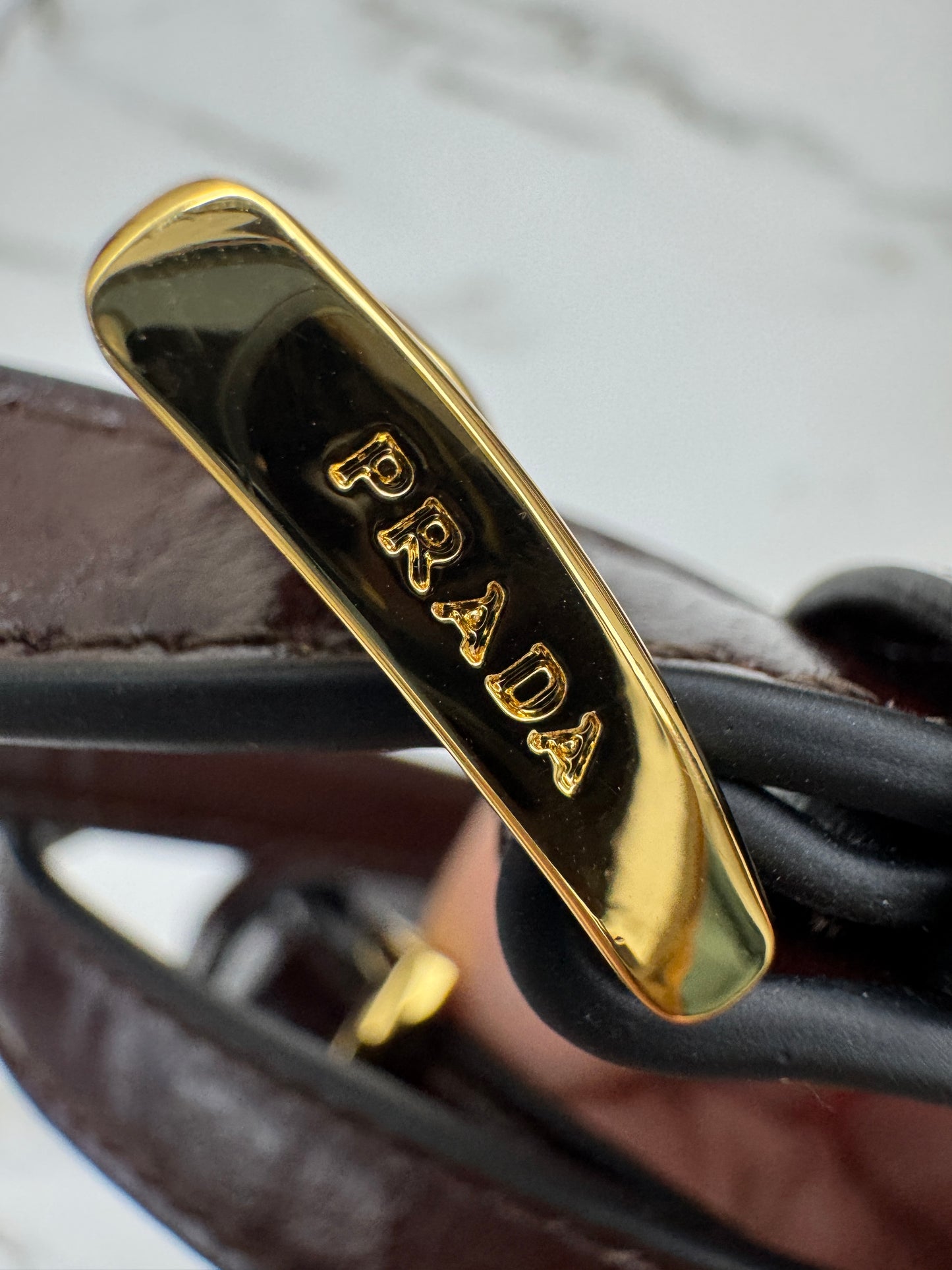 PRADA Bonnie XL Dark Brown (Lux Soft)