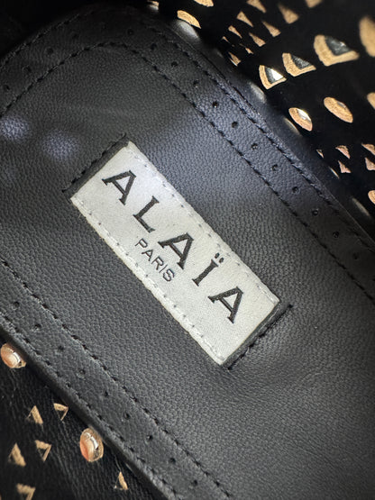 ALAIA 柳釘芭蕾舞鞋