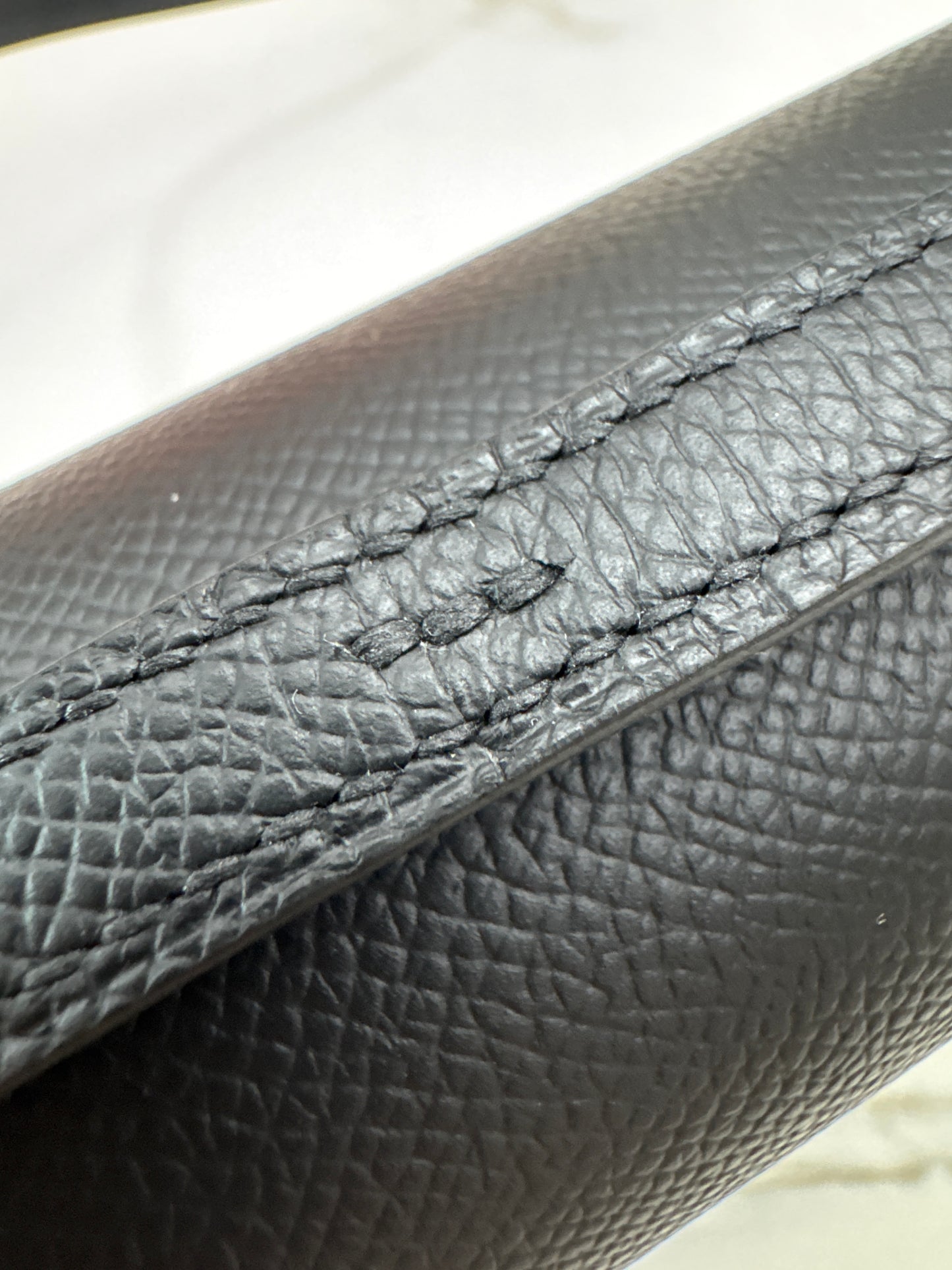 HERMES Mini Constance 黑銀 Noir Epsom PHW