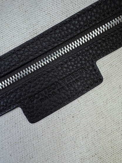 BV Intrecciato Backpack Grained Calfskin Fondant