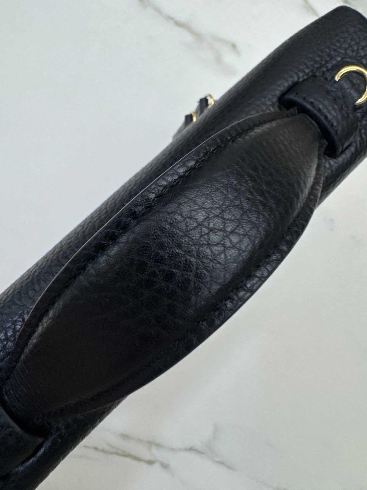 CHANEL 26A 荔枝紋LP盒子包 中號23cm
